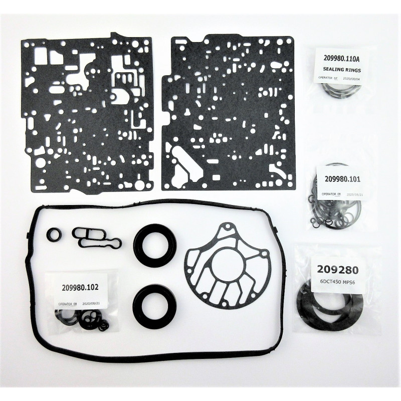 OHK ZESTAW USZCZELNIEŃ BEZ TŁOKÓW 6DCT450 MPS6 POWERSHIFT 08+