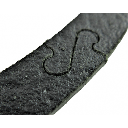 OKLEINA CIERNA 201mm x 180mm 1.7mm KEVLAR