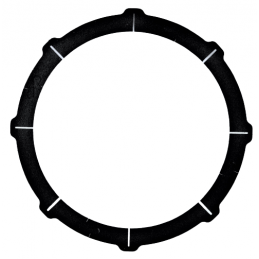 OKLEINA CIERNA 206mm x 167mm 1.1mm CARBON