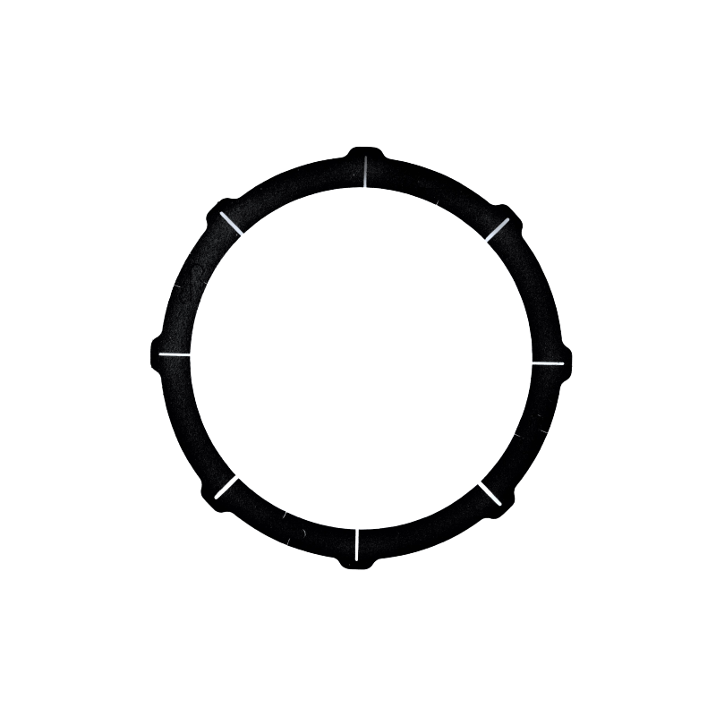 OKLEINA CIERNA 206mm x 167mm 1.1mm CARBON