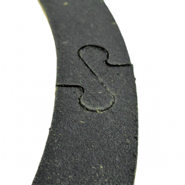 OKLEINA CIERNA 232mm x 200mm 1.7mm KEVLAR