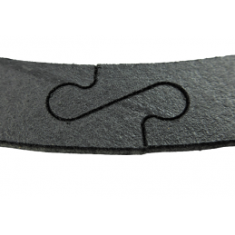 OKLEINA CIERNA 235mm x 206mm 1.7mm CARBON