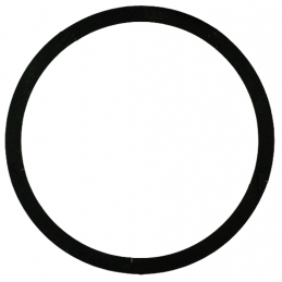 OKLEINA CIERNA 235mm x 206mm 1.7mm KEVLAR