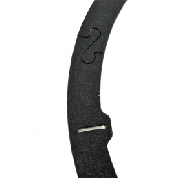OKLEINA CIERNA 242mm x 237mm 1.1mm KEVLAR