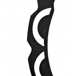 OKLEINA CIERNA 250mm x 208mm 1.1mm KEVLAR