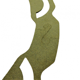 OKLEINA CIERNA 250mm x 208mm 1.1mm KEVLAR