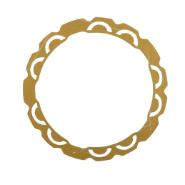 OKLEINA CIERNA 250mm x 208mm 1.1mm SENAR