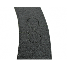 OKLEINA CIERNA 254mm x 213mm 1.7mm FABOR