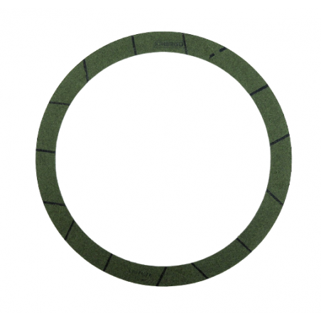 OKLEINA CIERNA 254mm x 213mm 1.7mm FABOR