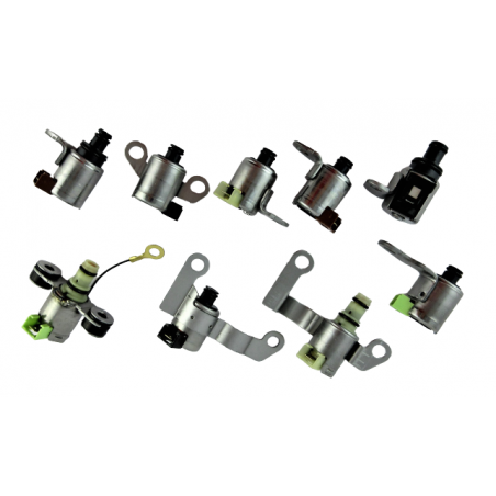 SOLENOID ZESTAW JF506E JA5A-EL 09A RE5F01A 5F31J 9 SZTUK VOLKSWAGEN JAGUAR LAND ROVER