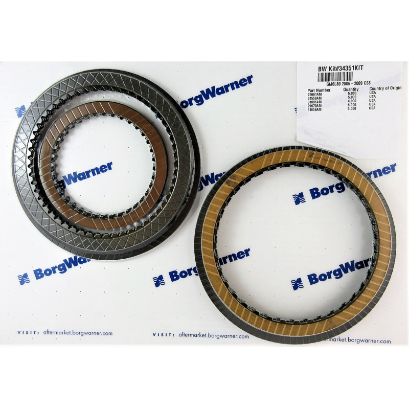 TARCZE CIERNE ZESTAW 6L80E 06+