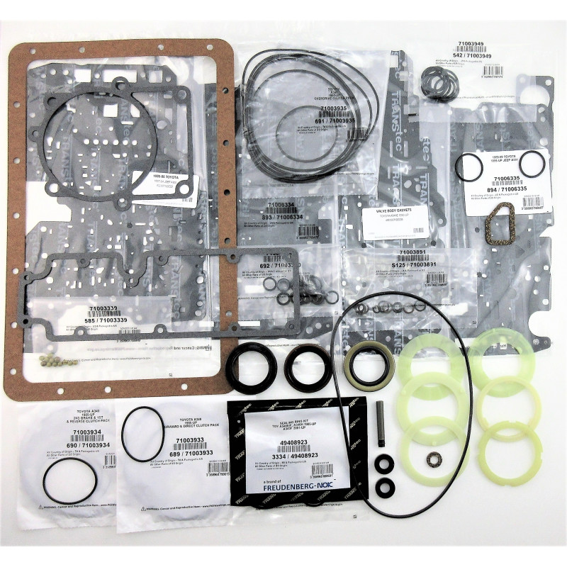 OHK ZESTAW USZCZELNIEŃ BEZ TŁOKÓW A340 AW30-41LS AW30-43LE AW30-41LE V4AW3 AW30-80LE A341 85+