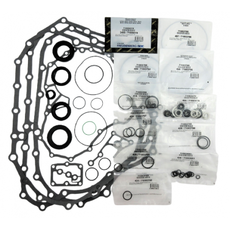 OHK ZESTAW USZCZELNIEŃ BEZ TŁOKÓW BYBA BGRA BVGA MGHA BGHA HONDA 5SP 01-06