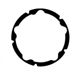 OKLEINA CIERNA 219mm x 186mm 1.1mm SENAR