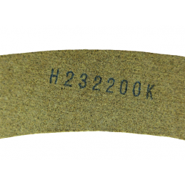 OKLEINA CIERNA 232mm x 200mm 1.7mm KEVLAR