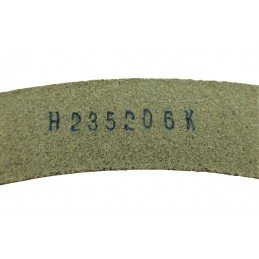 OKLEINA CIERNA 235mm x 206mm 1.7mm KEVLAR