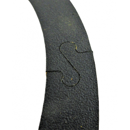 OKLEINA CIERNA 237mm x 200mm 1.1mm TAN