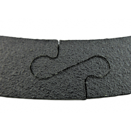 OKLEINA CIERNA 249mm x 217mm 1.7mm CARBON