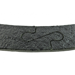 OKLEINA CIERNA 249mm x 217mm 1.7mm KEVLAR