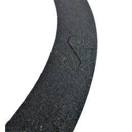 OKLEINA CIERNA 254mm x 210mm 1.7mm SENAR