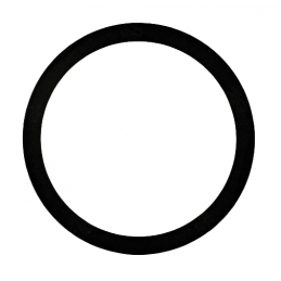 OKLEINA CIERNA 254mm x 213mm 1.7mm KEVLAR