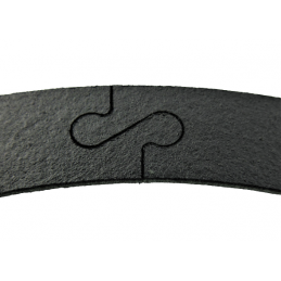 OKLEINA CIERNA 270mm x 230mm 1.7mm CARBON