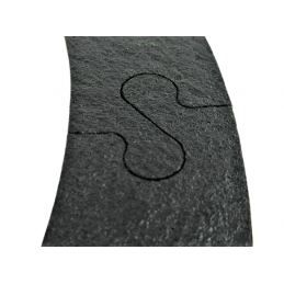 FRICTION LINING 280mm x 230mm 1.7mm FABOR