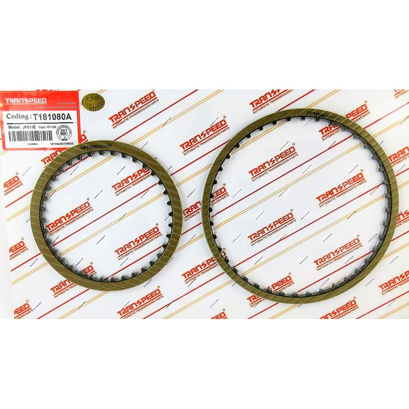 TARCZE CIERNE ZESTAW JF010E RE0F09A JF011E RE0F10A F1CJA 03+