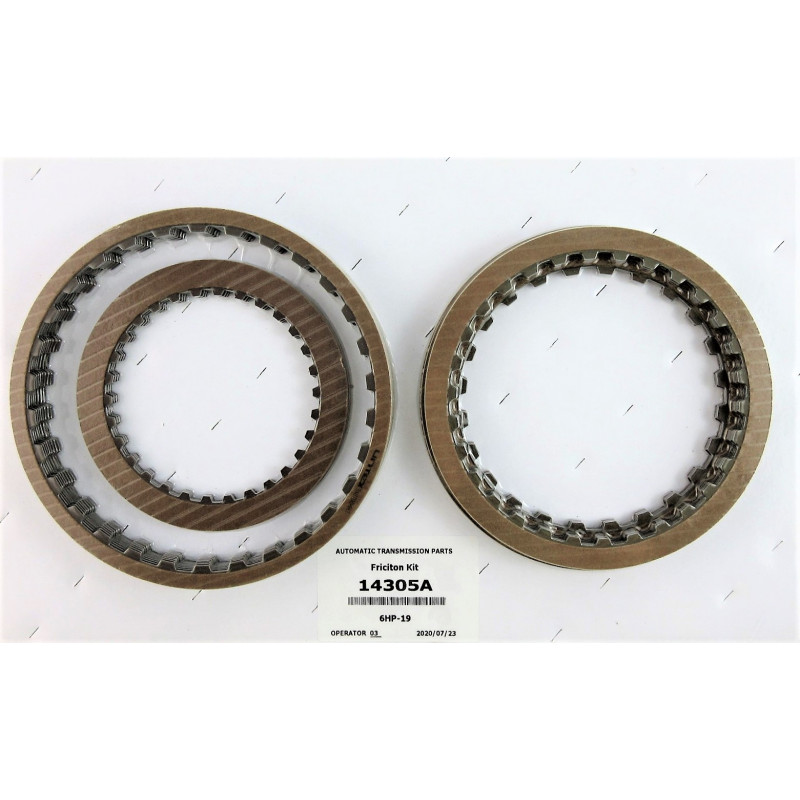 TARCZE CIERNE ZESTAW 6HP19 6HP19A 09L 6HP21 04+