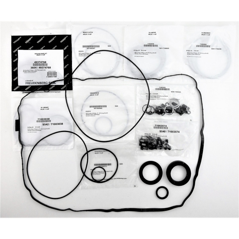 OHK ZESTAW USZCZELNIEŃ BEZ TŁOKÓW A8LR1