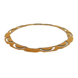 OKLEINA CIERNA 284mm x 248mm 1.1mm SENAR