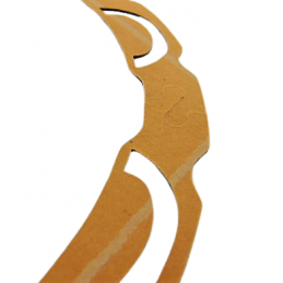 OKLEINA CIERNA 284mm x 248mm 1.1mm SENAR