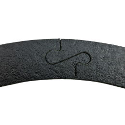 OKLEINA CIERNA 229mm x 191mm 1.7mm FABOR