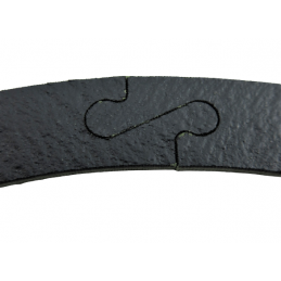 OKLEINA CIERNA 239mm x 207mm 1.7mm FABOR