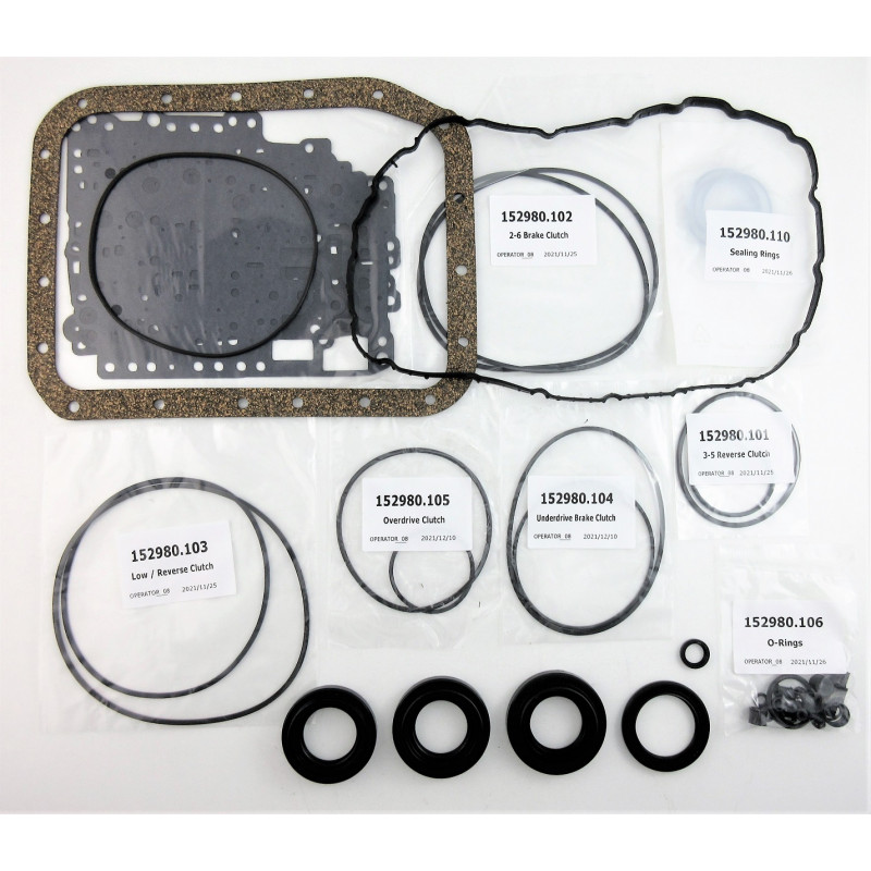 OHK ZESTAW USZCZELNIEŃ BEZ TŁOKÓW A6GF1 A6GF2 09+