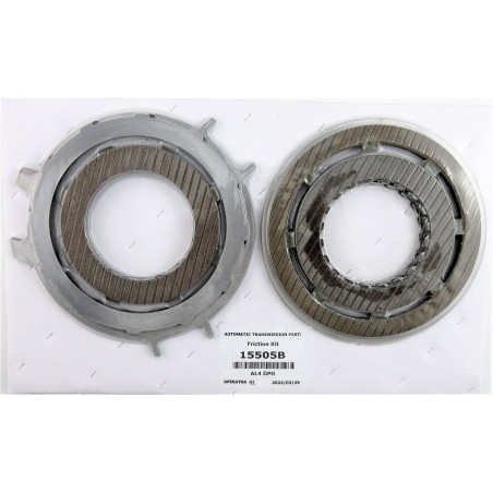 FRICTION PLATES STEEL PLATES KIT DP0 AL4 1.8L 97+