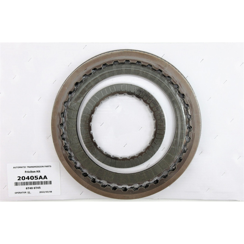 TARCZE CIERNE ZESTAW 6T40 6T45 08+