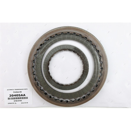 TARCZE CIERNE ZESTAW 6T40 6T45 08+