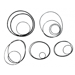 OHK ZESTAW USZCZELNIEŃ BEZ TŁOKÓW 6HP19 6HP21 00+