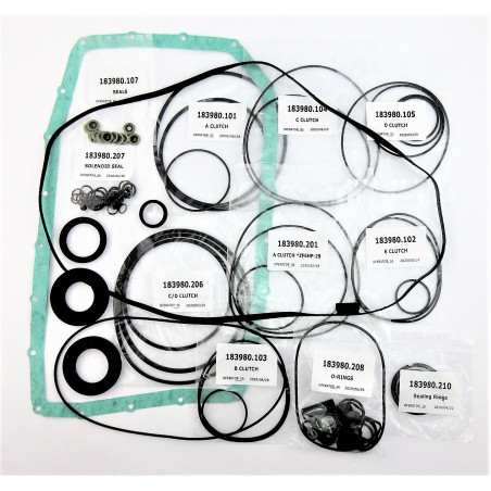 OHK ZESTAW USZCZELNIEŃ BEZ TŁOKÓW 6HP26 6HP28 02+