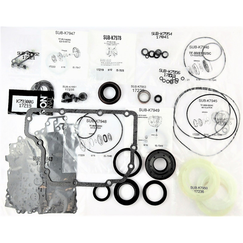 OHK ZESTAW USZCZELNIEŃ BEZ TŁOKÓW TF-80SC AF40 05-12