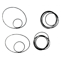 OHK ZESTAW USZCZELNIEŃ BEZ TŁOKÓW TF-60SN 09G 03+
