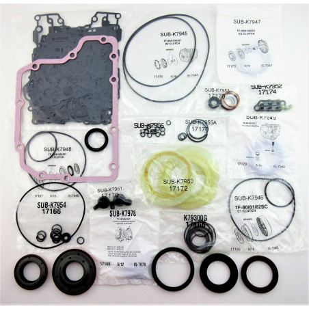 OHK ZESTAW USZCZELNIEŃ BEZ TŁOKÓW TF-80SC AF40 05+