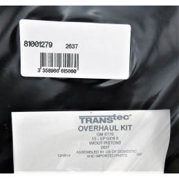 OHK ZESTAW USZCZELNIEŃ BEZ TŁOKÓW 6T70 6T75 GENERACJA II 13+