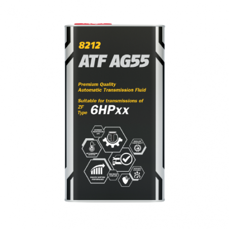 OLEJ MANNOL ATF AG-55 VW G055005 ZF TE-ML11A TE-ML11B ŻÓŁTY 4L PUSZKA