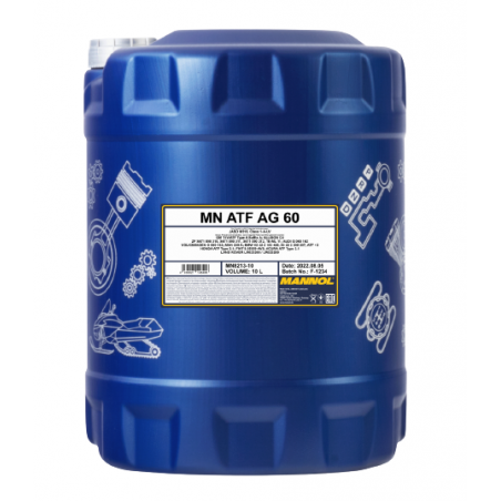OLEJ MANNOL ATF AG-60 VW G060162 ZF S671090310 TE-ML11 ZIELONY 10L