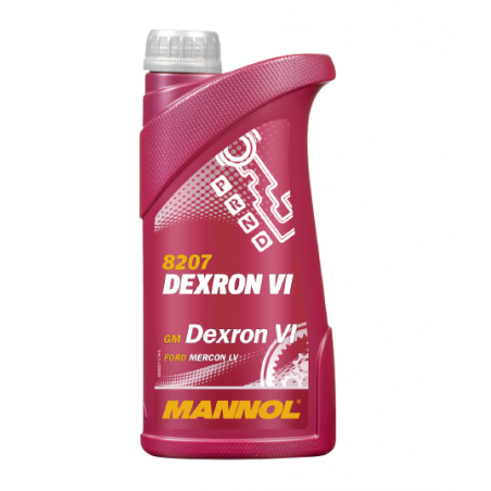 OLEJ MANNOL ATF DEXRON VI MERCON LV MB 236.14 SP-IV CZERWONY 1L