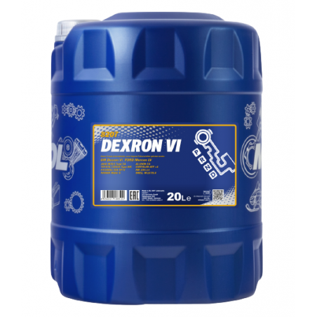 OLEJ MANNOL ATF DEXRON VI MERCON LV MB 236.14 SP-IV CZERWONY 20L