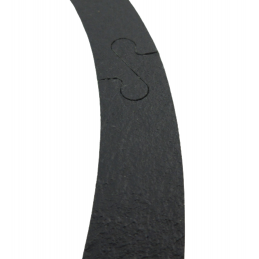 OKLEINA CIERNA 254mm x 210mm 1.1mm FABOR