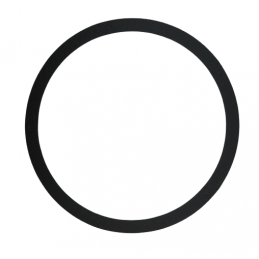 OKLEINA CIERNA 254mm x 222mm 1.1mm FABOR